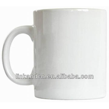 Haonai 11 oz taza blanca de sublimación recubierto listo para su diseño